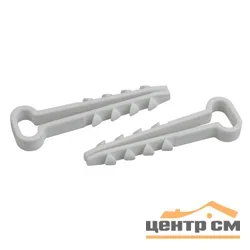 Дюбель-хомут ЭРА DXP-5-10-w-10 для плоского кабеля 5-10 мм белый 10шт