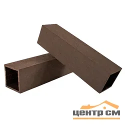 Столб ограждения UnoDeck венге 100х100х3000мм (Темный Орех)