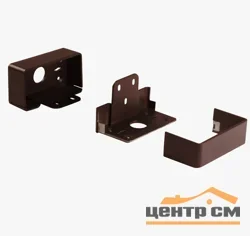 Крепление перил прямое UnoDeck алюминий венге