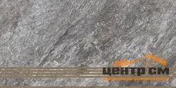 Керамогранит GLOBAL TILE Тор/Thor серый Ступень 30x60 арт.ST220VG