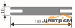 Добор ДВЕРИ РЕГИОНОВ телескопический дуб натуральный 100мм*10мм*2070мм, МДФ