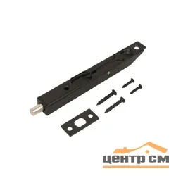 Ригель дверной АЛЛЮР 01-140 BL матовый черный