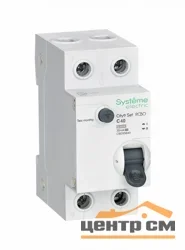 Выключатель автоматический диф. тока 2п 1п+N 40А 4.5кА х-ка А City9 Set SE C9D55640