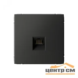 Механизм розетки компьютерной ArtGallery RJ45 кат.6А базальт SE GAL001486