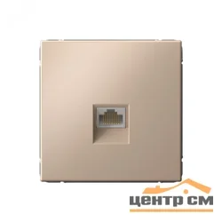 Механизм розетки компьютерной ArtGallery RJ45 кат.6A песочн. SE GAL001286