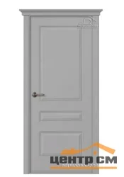 Дверь BELWOODDOORS "Роялти" глухая 90 (21-10) эмаль светло - серый
