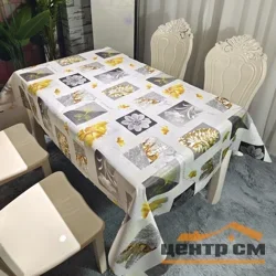 Клеенка ПВХ Diva 025, на тканевой основе 1,4х20м. Dekorelle