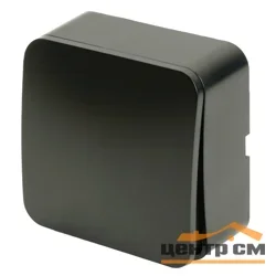 Выключатель одноклавишный ОП 250В, 10А, IP20, черный (MSW10-10-02) София STEKKER