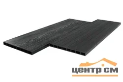 Доска грядочная RUSDECKING UNODECK LETTO графит 300х25х3000мм