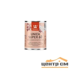 Лак паркетный полуглянцевый TIKKIVALA (Tikkurila) Unica Super 60 EP универсальный 0,9л