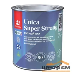 Лак паркетный высокоглянцевый TIKKIVALA (Tikkurila) Unica Super 90 EP универсальный 0,9л