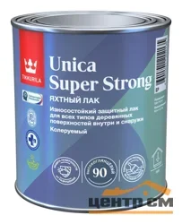 Лак универсальный полуматовый TIKKIVALA (Tikkurila) Unica Super Strong EP 0,9л