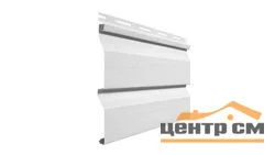 Сайдинг виниловый ELLKA L=3,00м, H=0.205м (пл=0.615м2) белый