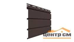 Софит виниловый без перфорации ELLKA L=3м, H=0.287м (пл=0.86м2) коричневый