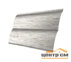 М/сайдинг Блок-Хаус новый (GL) Принт Элит Снежное дерево TwinColor толщина 0,45мм, размер 0,361*0.62 м.п. (в пленке)