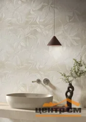 Керамогранит VITRA ArtWall Цветы Слоновая Кость Матовый Ректификат 60*120 арт.K958021R