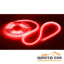 Лента светодиодная термостойкая для бани ЭРА LS2835-9,6-120-24-R-IP68-3 year-5m (красный)