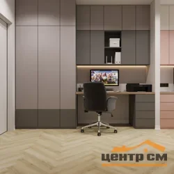 Плитка каменно-полимерная SPC FLOORWOOD Authentic 43 класс Цветочная фантазия 640*128*4 мм, арт.1733 (с фаской)
