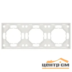 Рамка трехместная ЭРА Arktik белый арт.16-5003-01
