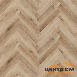 Ламинат виниловый водостойкий SPC CRONAPLAST Елка/Herringbone LVT Дуб Монпелье 128*640*2,5мм