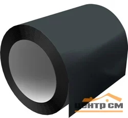 Штрипс Сатин, RAL 7016 (антрацитово-серый), 0.5мм, 0,625*128 м.п., пл=80м2